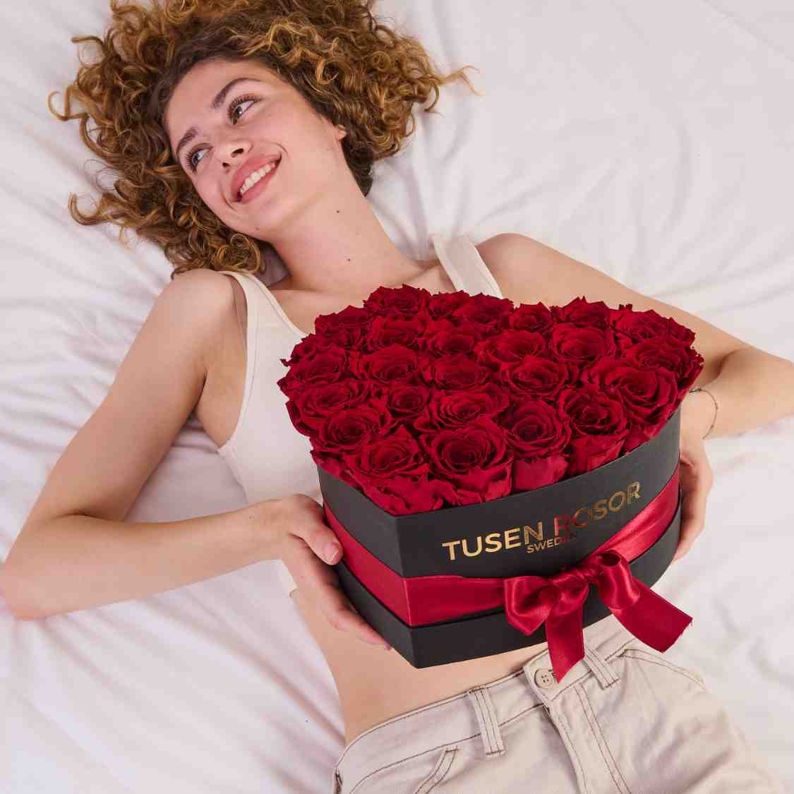 Heart Box Collection Eternal roses – Tusen rosor