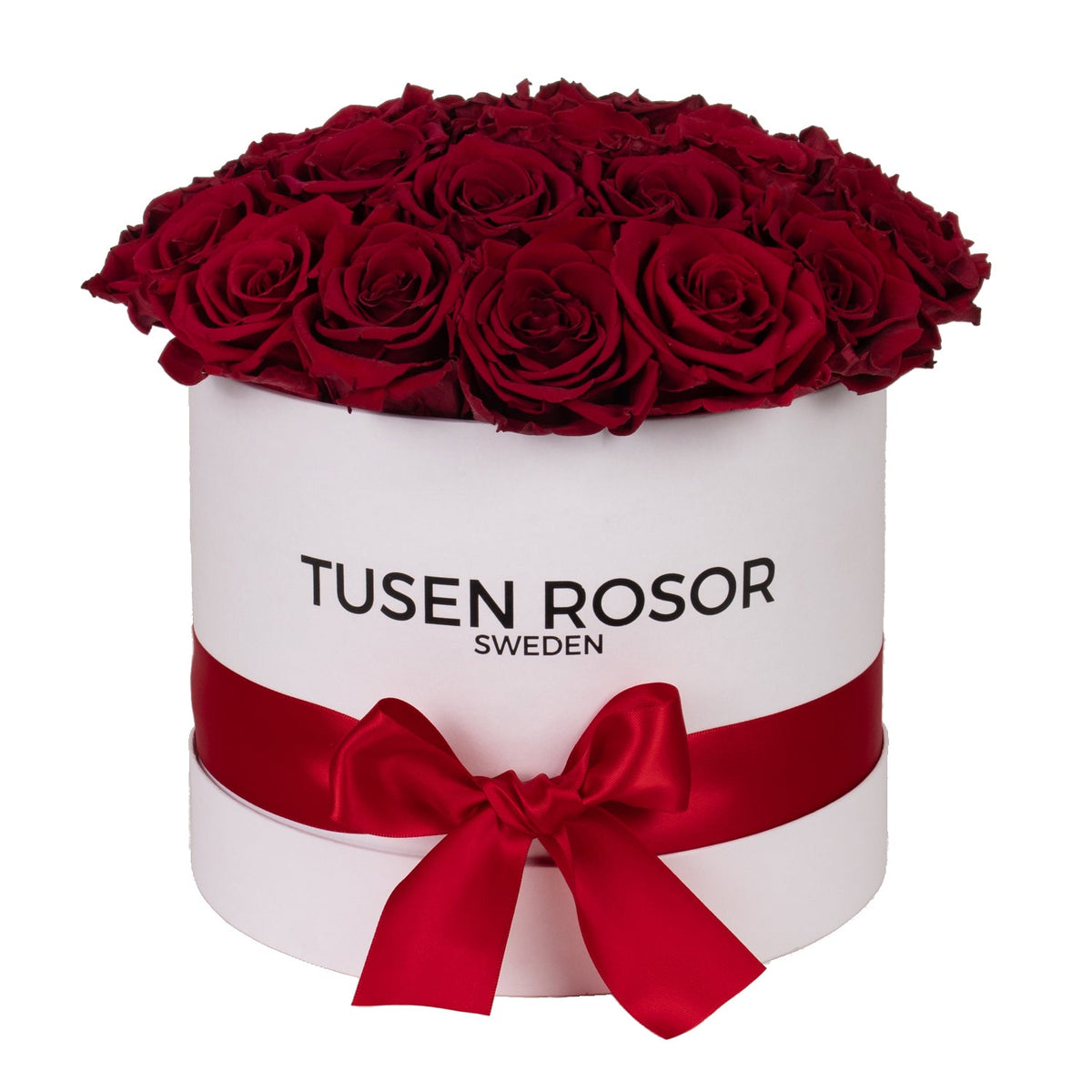 Eternal Roses | Long Lasting Red Roses | 20-23 Roses | Tusen rosor ...